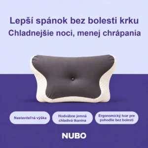 Nubo - Nastaviteľný ergonomický vankúš