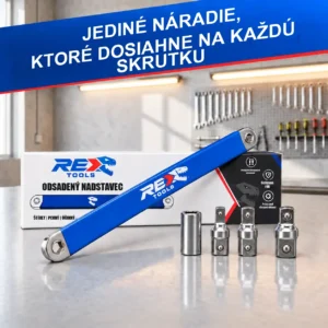 REX Tools – nadstavec na ťažko dostupné skrutky