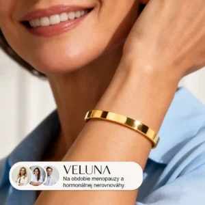 Veluna™ – magnetický náramok na menopauzu, hormonálnu rovnováhu a lepšiu každodennú pohodu